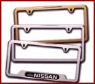 Genuine Nissan License Plate Frames